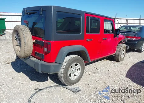 2017 Jeep Wrangler Unlimited Sport Rhd 4X4 z USA, uszkodzony, nr VIN 1C4BJWKG9HL726940